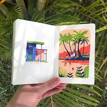 Sketchbooks. Een project van Traditionele illustratie van Tom Haugomat - 04.05.2022