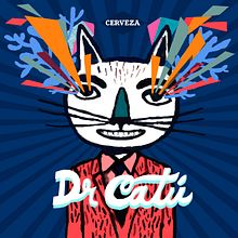 Dr Catú Cerveza. Un proyecto de Ilustración tradicional, Publicidad, Br, ing e Identidad, Diseño de personajes, Marketing, Packaging, Pintura y Serigrafía de Gerald Espinoza - 04.01.2022