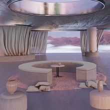 Mi Proyecto del curso: ArchViz de interiores: crea diseños 3D surrealistas con Blender. Architecture, Interior Architecture, Digital Architecture, and ArchVIZ project by vanbarre07 - 05.04.2022