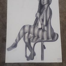 Meu projeto do curso se chama Agnes . Ilustrație tradițională, Schițe, Desen în creion, Desen realist și Figura Desen de Weverton Sousa - 05.05.2022