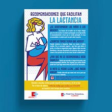 Cartelería Hospital de Laredo. Design, and Traditional illustration project by Àngela Machí - 01.05.2018