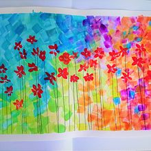 My project for course: Artistic Floral Watercolor: Connect with Nature. Traditional illustration, Painting, Watercolor Painting, and Botanical Illustration project by Zedre Hartman - 05.05.2022