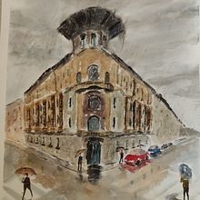 Milano. Watercolor Painting project by mrov5903 - 05.05.2022
