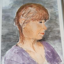 Ritratto. Watercolor Painting project by mrov5903 - 05.05.2022