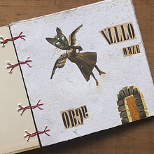 Meu projeto do curso: Criação de um scrapbook de ilustração. Un proyecto de Ilustración tradicional, Collage, Papercraft, Creatividad, Encuadernación, DIY y Sketchbook de Pati Peccin - 05.05.2022