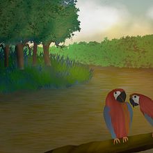 Mi Proyecto del curso: Pintura rápida en Photoshop: acelera tu proceso creativo. Traditional illustration, Digital Illustration, Concept Art, and Digital Painting project by Ana Paula Chong - 05.05.2022