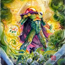 Superheroes and Comics. Un proyecto de Cómic, Dibujo anatómico, Dibujo artístico, Pintura a la acuarela y Pintura de Tony Moy - 06.05.2022