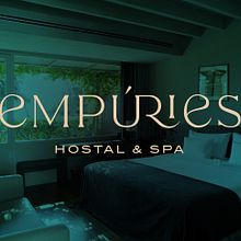 Empúries · Hostal & Spa - Branding. Un progetto di Br, ing, Br e identit di Marc Montenegro - 06.05.2022