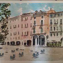 VICENZA. Watercolor Painting project by mrov5903 - 05.06.2022