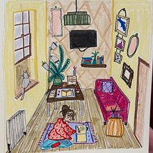 My project for course: Exploratory Sketchbook: Find Your Drawing Style. Traditional illustration, Sketching, Creativit, Drawing, Watercolor Painting, Sketchbook, and Gouache Painting project by Crystel Karini Rodriguez Murillo - 05.06.2022