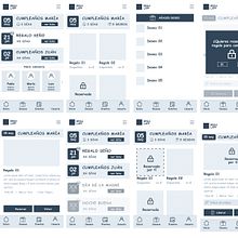 Diseño de producto digital con Lean y UX: App de regalos. Un progetto di UX / UI, Web design, Design per smartphone e Design digitale di Javier Sacristán Fresneda - 19.05.2022