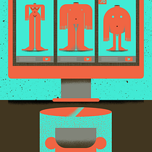 Body browsing. Ilustração tradicional, Desenho e Ilustração editorial projeto de Maciej Łazowski - 06.05.2022