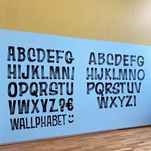 The Wallphabet - different styles over the last years. Arts, Crafts, H, Lettering, and Writing project by Otto Baum - 05.06.2022