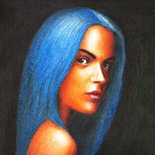 Mi Proyecto del curso: Retrato creativo en claroscuro con lápiz. Ilustração tradicional, Desenho a lápis, Desenho de retrato, Desenho artístico, e Desenho com lápis de cor projeto de CARLOS BER - 06.05.2022