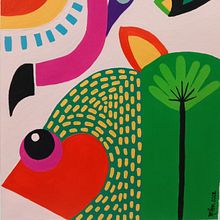 Fauna mental. Fine Arts, Creativit, and Concept Art project by Margarita Gonzalez - 05.04.2022