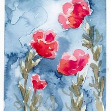 My project for course: Creation of Color Palettes with Watercolor. Traditional illustration, Fine Arts, Painting, Watercolor Painting, and Color Theor project by Luz - 05.06.2022