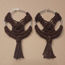 Il mio progetto del corso: Gioielleria in macramè. Arts, Crafts, Jewelr, Design, Fiber Arts, Macramé, and Textile Design project by Eleonora Piton - 05.06.2022