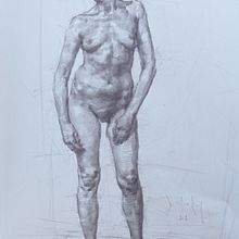 Demonstration drawings. Fine Arts, Drawing, Pencil Drawing, Realistic Drawing, and Artistic Drawing project by Dan Thompson - 05.07.2022