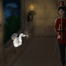 Intruder or Friend. Traditional illustration project by Amy Chai - 05.06.2022