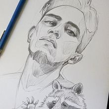 Mi Proyecto del curso: Sketchbook de retrato: explora el rostro humano. Sketching, Drawing, Portrait Drawing, Artistic Drawing, and Sketchbook project by Ángel Ivan Hernández Fuentes - 05.07.2022