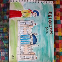 My project for course: Artistic Watercolor Sketching: Dare to Express Your Ideas Ein Projekt aus dem Bereich Traditionelle Illustration, Skizzenentwurf, Kreativität, Zeichnung und Sketchbook von Max Linden - 07.05.2022