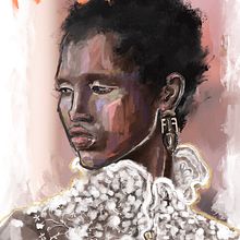 Fendi Couture. Traditional illustration project by Jousiannne Propp - 05.07.2022