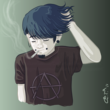 Illustrazioni digitali a fumetti original characters. Manga, Comic, Drawing, and Digital Illustration project by Caterina Trapasso - 05.07.2022