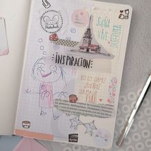Mi Proyecto del curso:  Bullet journal creativo: planificación y creatividad . Un progetto di Illustrazione tradizionale, Lettering, Disegno, H, lettering, Management e produttività di Silvia Alós Rodrigo - 07.05.2022