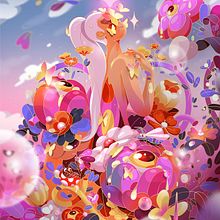 Psyche Garden - Illustration. Ilustração tradicional, Artes plásticas, Desenho, Design de cartaz, Ilustração digital, Stor, telling, Concept Art, Desenho artístico, Pintura digital, e Desenho digital projeto de Nuria Boj - 13.11.2021