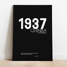 75º Aniversario del Bombardeo de Gernika . Un projet de Design , Illustration traditionnelle , et Conception d'affiches de Jokin Fernández - 07.05.2022