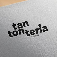 Tantontería Teatro. Un projet de Design  , et Création de logos de Jokin Fernández - 07.05.2022