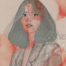 Mein Kursprojekt: Illustriertes Porträt mit Procreate. Een project van Traditionele illustratie, Vectorillustratie, Digitale illustratie y  Portrettekening van Claudia Flete - 07.05.2022