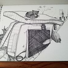 Mi Proyecto del curso: Diario ilustrado: llena tu sketchbook de vivencias. Ilustração tradicional, Esboçado, Desenho, Sketchbook e Ilustração com tinta projeto de Alessandra Sichi - 08.05.2022