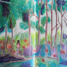 Mi Proyecto del curso: Sketchbook de paisajes: la espontaneidad del color. Sketching, Creativit, Pencil Drawing, Drawing, and Sketchbook project by Eliza Salas - 05.08.2022