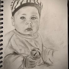 Mi Proyecto del curso: Retrato realista al carboncillo. Traditional illustration, Fine Arts, Drawing, Portrait Drawing, and Realistic Drawing project by Luis Carvajal - 05.08.2022