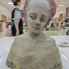 Mi Proyecto del curso: Introducción a la escultura figurativa con arcilla. Fine Arts, and Sculpture project by leni100 - 05.09.2022