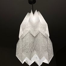 Mein Kursprojekt: Papierlampen selber machen. Un proyecto de Artesanía, Diseño, creación de muebles					, Diseño de iluminación, Papercraft, Decoración de interiores y DIY de sppk59 - 09.05.2022