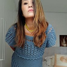Meu projeto do curso: Técnicas de crochê para criar roupas coloridas. Un progetto di Fashion design, Fiber Art, DIY, Uncinetto e Textile Design di pharumi - 09.05.2022