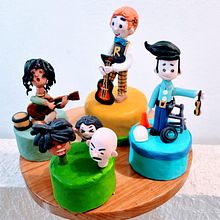 Mi Proyecto del curso: Modelado de personajes con pasta de azúcar Ein Projekt aus dem Bereich Design, Design von Figuren und DIY von Myriam O - 09.05.2022