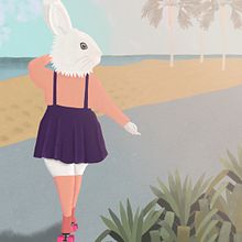 My project for course: Atmospheric Scenes in Procreate: Paint with Color and Light. Traditional illustration, and Digital Illustration project by doreyjg - 05.03.2022