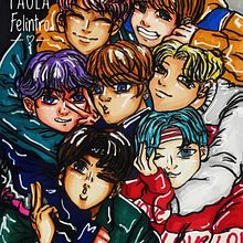 Meu projeto do curso: Técnicas para colorir desenho mangá com marcadores. Een project van Traditionele illustratie, Stripboek, Kleurentheorie y Manga van Paola Felintro da Silva - 09.05.2022