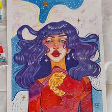 O pôr do Sol que há em mim. . % Isadora Portella tarafından hazırlanan Geleneksel illüstras, on, Ve Güzel sanatlar projesi - 05.10.2022