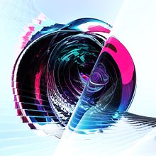 Chromatic Glass. Traditional illustration, 3D, 3D Modeling, Art Direction, and Fine Arts project by Ana Gomez Bernaus - 01.31.2021