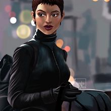 Selina Kyle. Un projet de Illustration traditionnelle de Alejandra Fretes - 02.05.2022