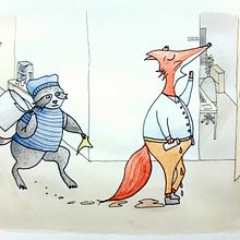 My project for course: Character Creation for Illustrated Books with Watercolor. Character Design, Watercolor Painting, and Children's Illustration project by Mirjam - 05.10.2022