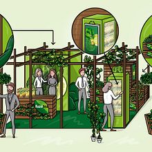 FuzeTea / Illustration Graphic. Traditional illustration project by Laura Dajana Kroschewski - 05.10.2022