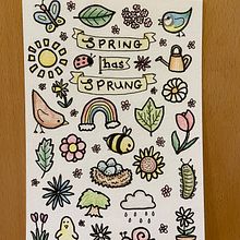 My project for course: Creative Doodling and Hand-Lettering for Beginners. Een project van Traditionele illustratie,  Belettering,  Tekening,  H y lettering van Anna W - 10.05.2022