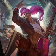 Metal Drag Queen. Un proyecto de Ilustración tradicional de Hugo Daniel Prando - 10.05.2022