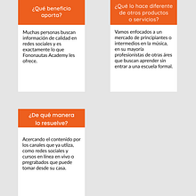 Introducción al UX Writing - Fononautas Academy. Projekt z dziedziny UX / UI, Projektowanie informacji, Cop, writing i Projektowanie aplikacji użytkownika Moisés Sigala - 09.05.2022