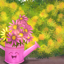 Each flower fits every spring 🌸✨. Traditional illustration project by Yei García - 04.06.2022